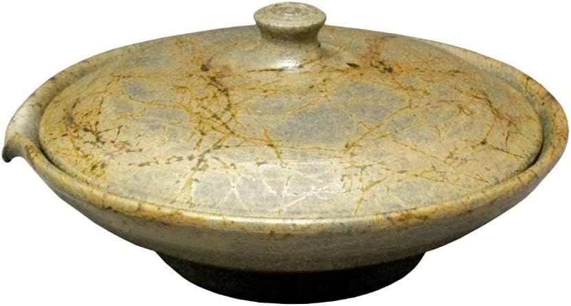 茶道具 菓子器 唐津焼。 376 田中佐次郎 山瀬窯 絵唐津菓子器 ② 茶道具 菓子器 唐津焼。 376 田中佐次郎 山瀬窯 絵唐津菓子器 ②